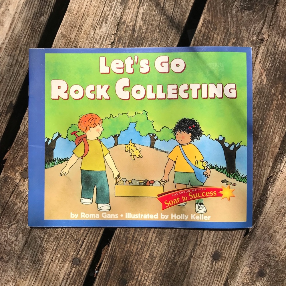 Let’s go rock collecting, educational kids book